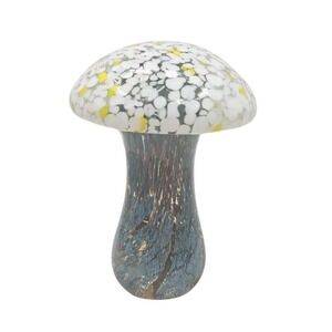 Glass‎ Bronze Mushroom With Dotted Cap